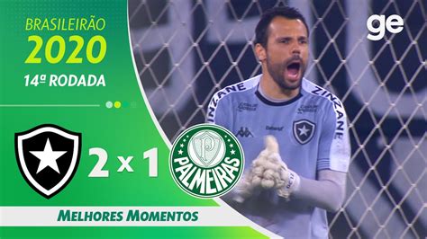 palmeiras botafogo placar